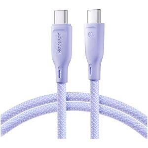 Multi-Color Series USB-C – USB-C-Kabel 60 W, schnelle Übertragung, 1 m, Lila