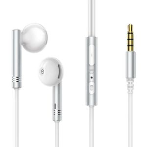 Joyroom JR-EW06 Half-In-Ear Wired Earphones, White