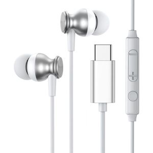 JOYROOM EC-04 Oordopjes USB-C Headset - Zilver