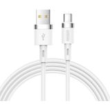 Joyroom - USB - USB Type C kabel 2,4A 1,2 m - (S-1224N2 - Wit)