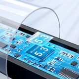 Apple & Android Draadloze Oortjes met Bluetooth, Dual Mic, Oplaadcase - Zwart