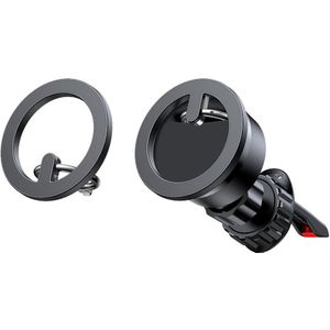 Joyroom serie multifunctioneel magnetisch auto houder ring standaard voor telefoon zwart (JR-ZS294)