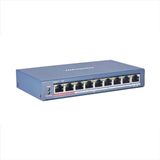 Hikvision DS-3E0109P-E/M Pro-serie 8 poort Fast Ethernet Smart unmanaged POE switch