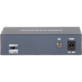 Hikvision - DS-3E0105P-EM(B) - Switch - Zwart - 4-Poorts PoE