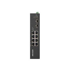 Hikvision - DS-3T0510HP-E/HS - Netwerk-Switch - Zwart - Unmanaged Gigabit Ethernet - PoE