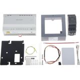 2wire Digital IP video intercom kit one call button.DSKD8003IME2 Surface - DSKH6320WTE1 - 14 port standard PoE switch -  16GB TF card