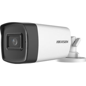 Hikvision DS-2CE17H0T-IT3FS(2.8MM) (2560 x 1944 pixels), Netwerkcamera, Wit, Zwart