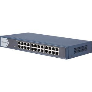 Hikvision DS-3E0524-E(B) (24 Havens), Netwerkschakelaar, Grijs