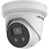 Hikvision Digital Technology DS-2CD2346G2-ISU/SL 2.8mm 4MP witte Ultra Low Light turretcamera met microfoon en speaker