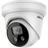 Hikvision Digital Technology DS-2CD2346G2-ISU/SL 2.8mm 4MP witte Ultra Low Light turretcamera met microfoon en speaker