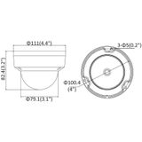 Hikvision Digital Technology DS-2CD2146G2-I 2.8mm 4mp Ultra Low Light Domecamera