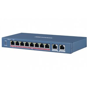 8-poorts Smart Managed PoE Switch - 100 Mbps - Met 6 kV Overspanningsbeveiliging
