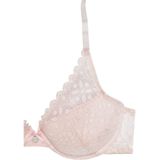 s.Oliver RED LABEL - AMELIE - Push-up-bh - Transparante Bloemetjeskant