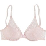 s.Oliver RED LABEL - AMELIE - Push-up-bh - Transparante Bloemetjeskant