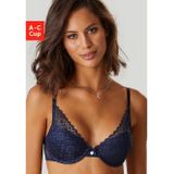 s.Oliver - BH - Navy - Full Cup - Push-up - Met Beugel - Effen