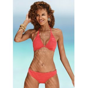 LASCANA Bikini-Hose »Scallop«, mit Umschlagbund