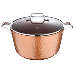 San Ignacio - Steelpan met deksel, 28 x 15 cm, van gesmeed aluminium, inductie