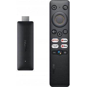 realme TV Stick 4K (Google Assistent), Streaming Media Speler, Zwart
