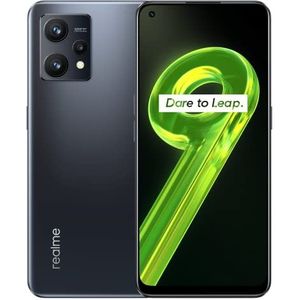 realme 9 - Smartphone - Zwart - 128 GB - Dubbele SIM - 6.40 inch - 4G