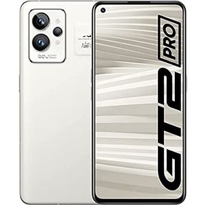 realme GT 2 Pro 5G Smartphone, Snapdragon 8 Gen 1, Powerful 5,000mAh battery, 65W SuperDart charging, 1-120HZ ADFR, Dual Sim, 8 + 128GB, Paper White
