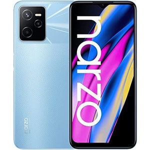 realme - narzo 50A Prime - Mobiele Telefoon - Flash Blue - 4GB RAM - 64GB Opslag - 6.6 inch FHD+