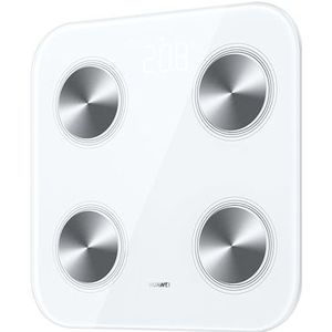 Personenweegschaal - Wit - Kunststof - 11 Lichaamsindicatoren