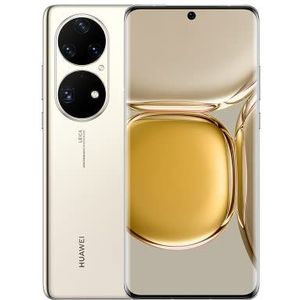HUAWEI P50 Pro Smartphone, 50 MP True-Chroma-camera, 6,6 inch OLED-display, Google Apps beschikbaar via GBox beschikbaar, Cocoa Gold
