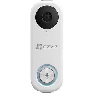 Ezviz DB1C - Wifi Videodeurbel - Werkt met Google Assistent - Zonder Abonnement -Wit