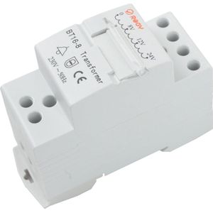 Ezviz Transformer Deurbelonderdeel - DIN-rail Adapter - 8, 12, 24 VAC - Voor Deurbellen - Wit