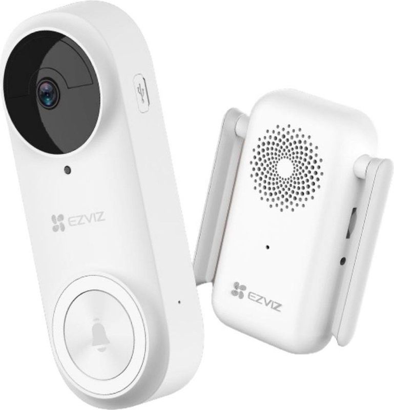 Ezviz Battery-powered 2K+ Video Doorbell Kit DB2