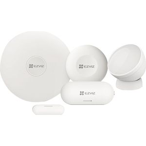 Ezviz Alarmsysteem - Home Sensor Kit - PIR Sensor - Deur/Raam Sensor - Wifi Bridge - Wit