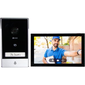 Ezviz HP7 IP-camera - 2K - Video Intercom - Buitencamera - Touch Monitor - Zwart