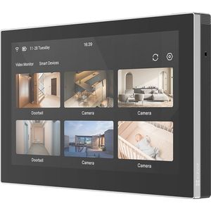 Ezviz SD7 - Slim scherm - Touchmonitor- Smart home hub - Touchscreen - Tweewegsgesprek - Zwart