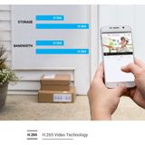 EZVIZ DP2C - Draadloze Deurspion Camera - Zwart - 1080P - 4600mAh Batterij