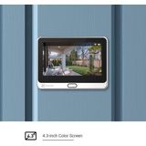 EZVIZ DP2C - Draadloze Deurspion Camera - Zwart - 1080P - 4600mAh Batterij
