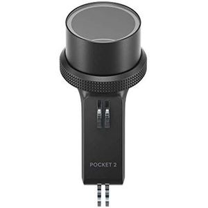 DJI Pocket 2 waterdichte behuizing – waterdicht tot 60 m diepte, maakt DJI Pocket 2 opnames onder water van hoge kwaliteit, zonder spiegeling of vervorming mogelijk. Zwart