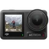 DJI Osmo Action 4 Standard-Combo – 4K/120fps wasserdichte Action-Kamera mit einem 1/1,3-Zoll-Sensor, atemberaubende Low-Light-Aufnahmen, 10-Bit- und D-Log M-Farbleistung, langlebiger 1.770 mAh-Akku