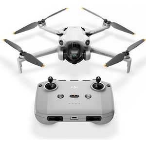 DJI - Mini 4 Pro - Drone - Zwart - Inclusief Afstandsbediening en Accu