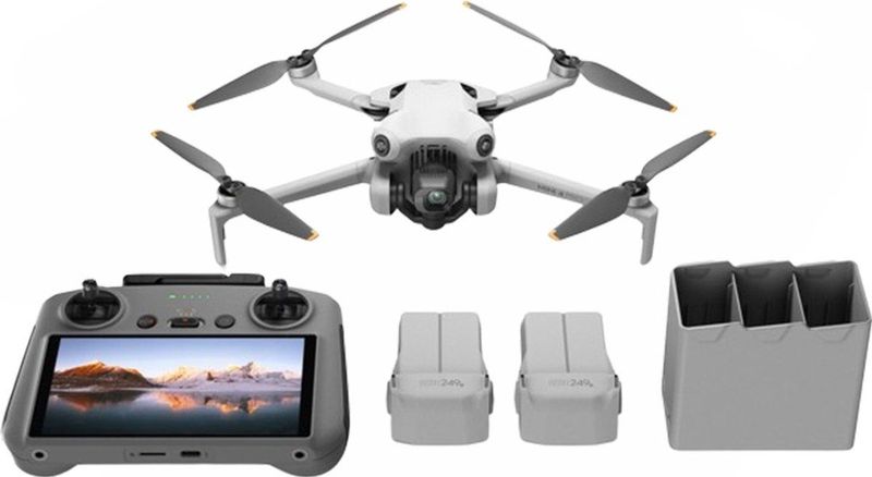 DJI Mini 4 Pro - Fly More Combo - Incl. Rc 2-controller - Drone - Zwart