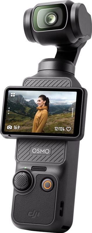DJI - Osmo Pocket 3 - Vlog Camera - Zwart - 1-inch CMOS - 4K/120fps