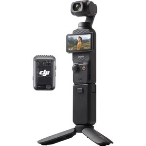 DJI - Osmo Pocket 3 - Vlog Camera - Zwart - 1-Inch CMOS - 4K/120fps