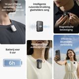 DJI - Mic 2-zender - Draadloze Microfoon - Schaduwzwart - Ruisonderdrukking