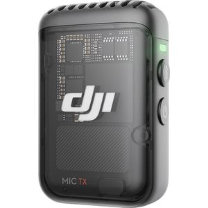 DJI - Mic 2-zender - Draadloze Microfoon - Schaduwzwart - Ruisonderdrukking