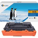 G&G Huismerk W1470A Tonercartridge Alternatief voor HP 147A Zwart 1 stuck (s)