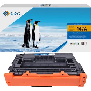 G&G Huismerk W1470A Tonercartridge Alternatief voor HP 147A Zwart 1 stuck (s)