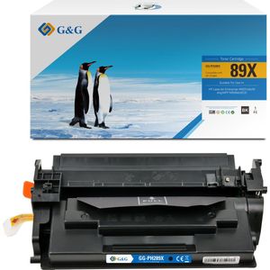 G&G CF289X Tonercartridge - Zwart - Hoge Capaciteit - 1 Stuk