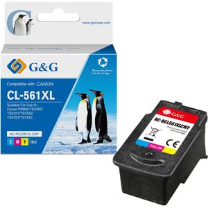 Canon - CL-561XL Inktcartridge - Kleur - Hoge Capaciteit - 18 ml