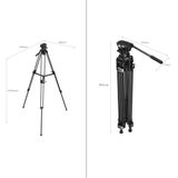 SmallRig 3751 Heavy-Duty Fluid Head Tripod AD-01