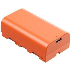 SmallRig 4971 NP-F550 USB-C Rechargeable Camera Battery Oranje