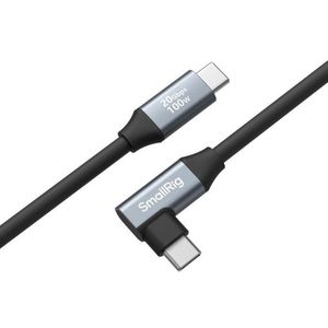 SmallRig 4790 USB-C (Straight) to USB-C (Angled) Data Cable (35cm / 13.8in)